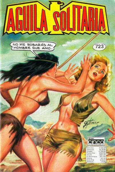 Cover for Aguila Solitaria (Editora Cinco, 1976 series) #723