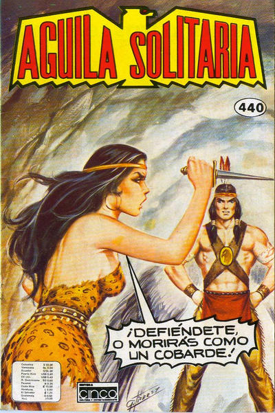 Cover for Aguila Solitaria (Editora Cinco, 1976 series) #440