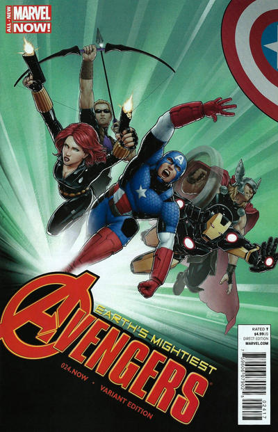 Cover for Avengers (Marvel, 2013 series) #24.NOW [ACX John Tyler Christopher Variant]