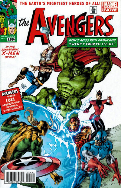 Cover for Avengers (Marvel, 2013 series) #24.NOW [ACX Mike Deodato Variant]
