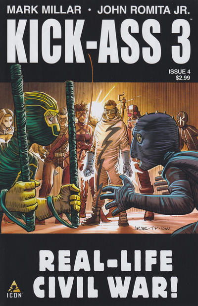 Cover for Kick-Ass 3 (Marvel, 2013 series) #4