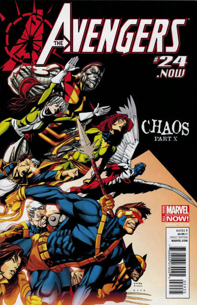 Cover for Avengers (Marvel, 2013 series) #24.NOW [XCA Kris Anka Variant]