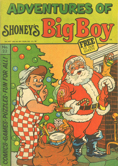 Cover for Adventures of Big Boy (Paragon Products, 1976 series) #22 [Shoney's]