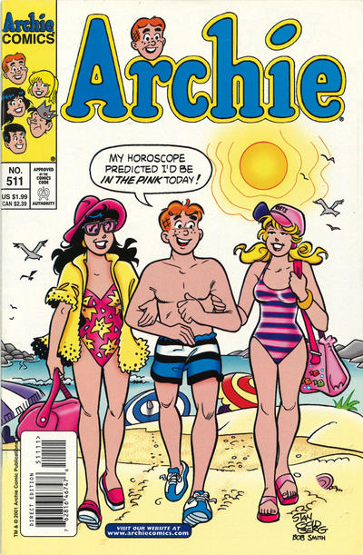 Cover for Archie (Archie, 1959 series) #511 [Direct Edition]