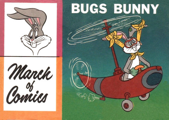 Cover for Boys' and Girls' March of Comics (Western, 1946 series) #188 [Bugs Bunny Head]