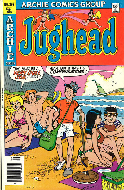 Cover for Jughead (Archie, 1965 series) #292