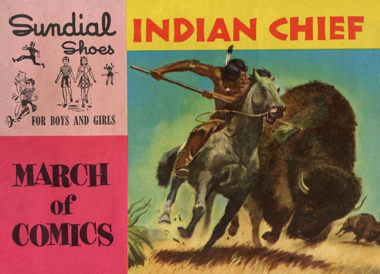 Cover for Boys' and Girls' March of Comics (Western, 1946 series) #110 [Sundial Shoes]