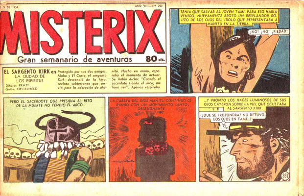 Cover for Misterix (Editorial Abril, 1948 series) #290