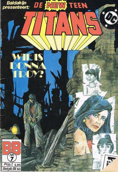 Cover for De New Teen Titans (Juniorpress, 1985 series) #7