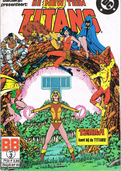 Cover for De New Teen Titans (Juniorpress, 1985 series) #3
