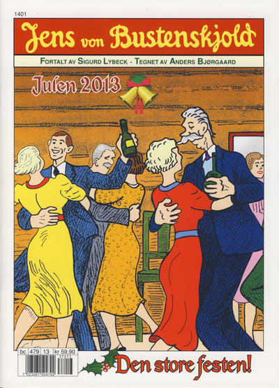 Cover for Jens von Bustenskjold (Bladkompaniet / Schibsted, 1985 series) #2013
