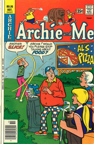 Cover for Archie and Me (Archie, 1964 series) #96
