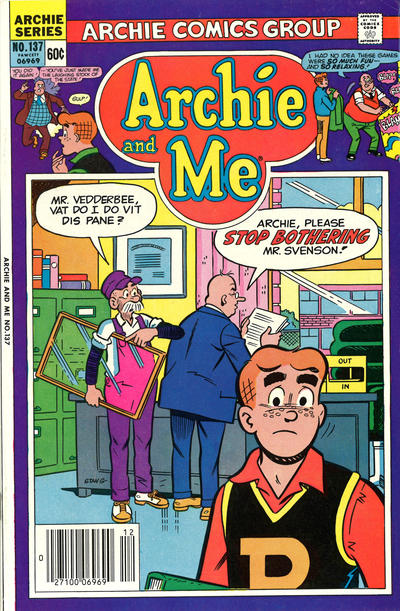 Cover for Archie and Me (Archie, 1964 series) #137