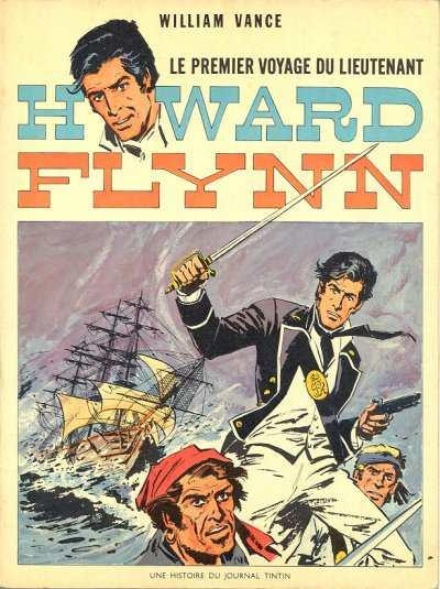 Cover for Une histoire du journal Tintin (Le Lombard, 1964 series) #7 - Le premier voyage du lieutenant Howard Flynn