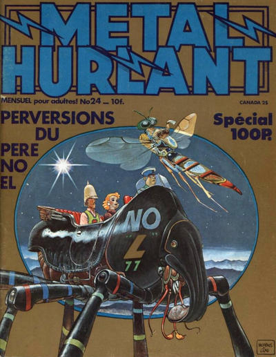 Cover for Métal Hurlant (Les Humanoïdes Associés, 1975 series) #24
