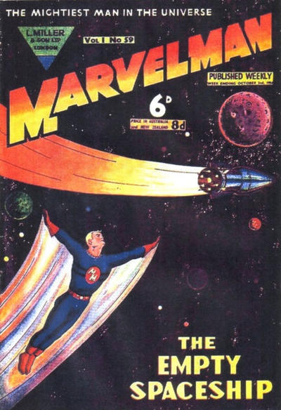 Cover for Marvelman (L. Miller & Son, 1954 series) #59