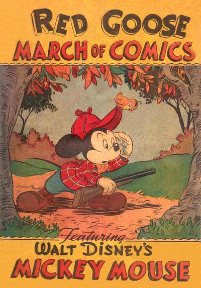 Cover for Boys' and Girls' March of Comics (Western, 1946 series) #27 [Red Goose]