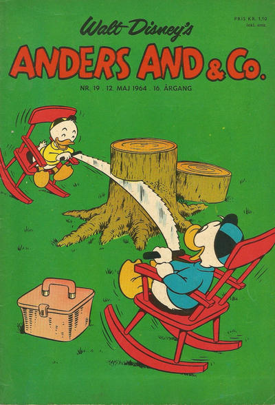 Cover for Anders And & Co. (Egmont, 1949 series) #19/1964