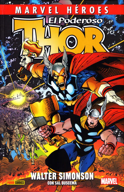 Cover for Marvel Héroes (Panini España, 2012 series) #48 - El Poderoso Thor de Walter Simonson, Volumen 1