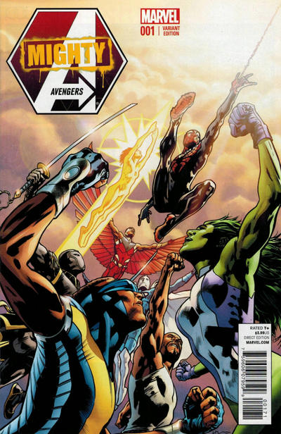 Cover for Mighty Avengers (Marvel, 2013 series) #1 [Bryan Hitch Variant]