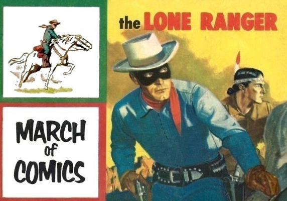 Cover for Boys' and Girls' March of Comics (Western, 1946 series) #165 [Lone Ranger and Silver]