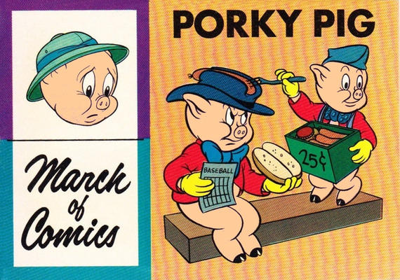 Cover for Boys' and Girls' March of Comics (Western, 1946 series) #192 [Porky Head]
