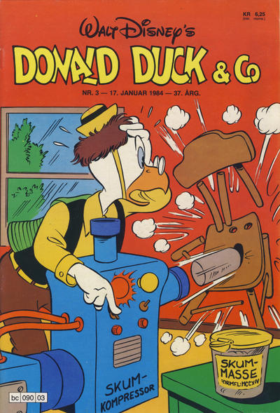 Cover for Donald Duck & Co (Hjemmet / Egmont, 1948 series) #3/1984