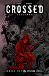 Cover Thumbnail for Crossed Badlands (2012 series) #44 [Red Crossed Variant by Gabriel Andrade]