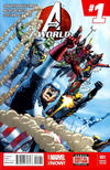 Cover Thumbnail for Avengers World (2014 series) #1 [Deadpool Variant by John Cassaday & Carlo Barberi]
