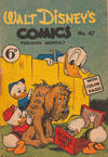 Cover for Walt Disney's Comics (W. G. Publications; Wogan Publications, 1946 series) #47