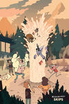 Cover Thumbnail for Regular Show: Skips (2013 series) #2 [Boom! Studios Online Exclusive Cover by Jen Lee]