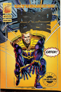 Cover for Hardcase (Malibu, 1993 series) #1 [Ultra Limited Edition]