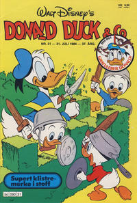 Cover Thumbnail for Donald Duck & Co (Hjemmet / Egmont, 1948 series) #31/1984