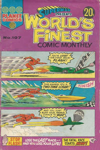Cover Thumbnail for Superman Presents World's Finest Comic Monthly (K. G. Murray, 1965 series) #107