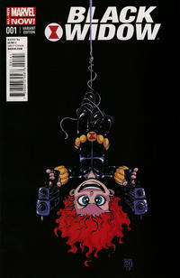 Cover Thumbnail for Black Widow (Marvel, 2014 series) #1 [Marvel Babies Variant by Skottie Young]