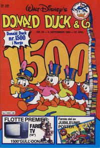 Cover Thumbnail for Donald Duck & Co (Hjemmet / Egmont, 1948 series) #36/1984