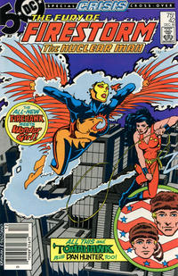 Cover for The Fury of Firestorm (DC, 1982 series) #42 [Newsstand]