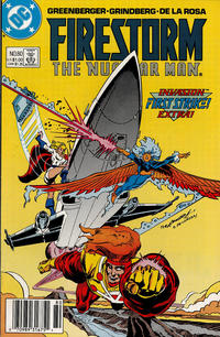 Cover Thumbnail for Firestorm the Nuclear Man (DC, 1987 series) #80 [Newsstand]