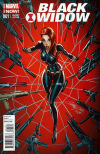 Cover Thumbnail for Black Widow (Marvel, 2014 series) #1 [J. Scott Campbell Variant]