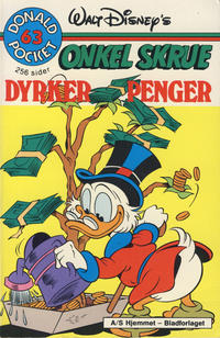 Cover Thumbnail for Donald Pocket (Hjemmet / Egmont, 1968 series) #63 - Onkel Skrue dyrker penger [1. opplag]