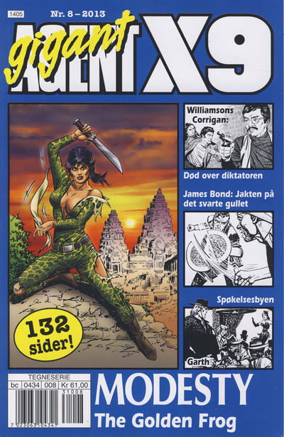 Cover for Agent X9 (Hjemmet / Egmont, 1998 series) #8/2013