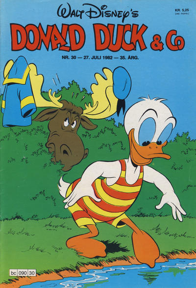 Cover for Donald Duck & Co (Hjemmet / Egmont, 1948 series) #30/1982