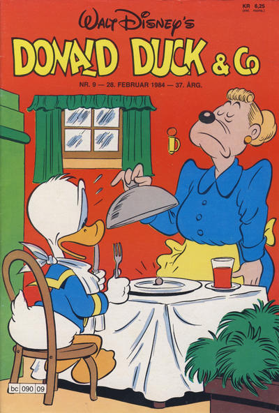 Cover for Donald Duck & Co (Hjemmet / Egmont, 1948 series) #9/1984