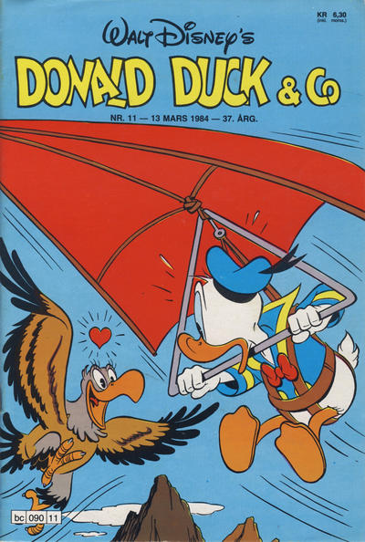 Cover for Donald Duck & Co (Hjemmet / Egmont, 1948 series) #11/1984