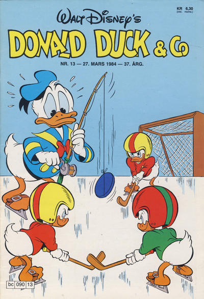 Cover for Donald Duck & Co (Hjemmet / Egmont, 1948 series) #13/1984