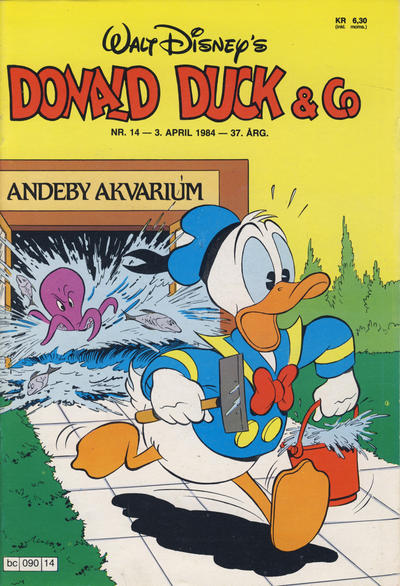 Cover for Donald Duck & Co (Hjemmet / Egmont, 1948 series) #14/1984