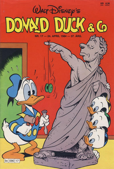 Cover for Donald Duck & Co (Hjemmet / Egmont, 1948 series) #17/1984