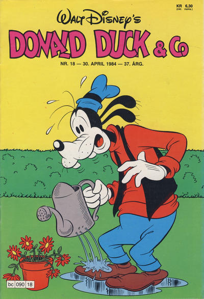 Cover for Donald Duck & Co (Hjemmet / Egmont, 1948 series) #18/1984