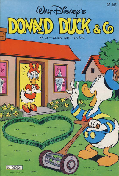Cover for Donald Duck & Co (Hjemmet / Egmont, 1948 series) #21/1984
