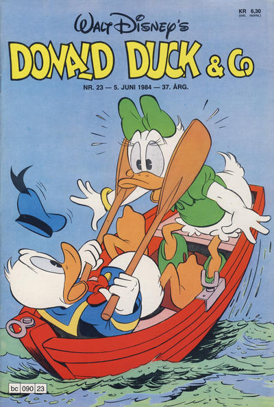 Cover for Donald Duck & Co (Hjemmet / Egmont, 1948 series) #23/1984